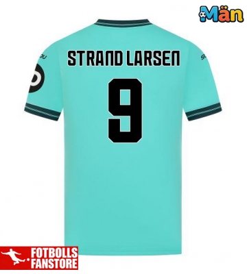 Wolves Jorgen Strand Larsen #9 Bortatröja 2025-26 Kortärmad